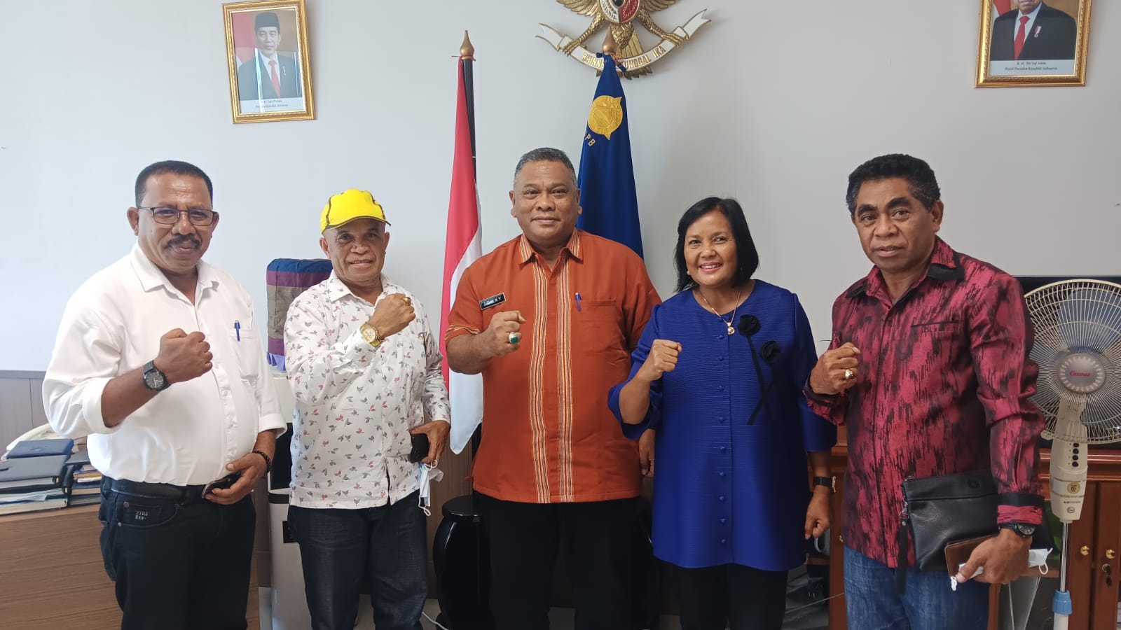 Pimpinan DPRD Kabupaten Kupang Bertemu BNPB Pusat Bicara bantuan Seroja