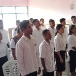 Ket. Foto Pelantikan KPPD Desa Pura Selatan