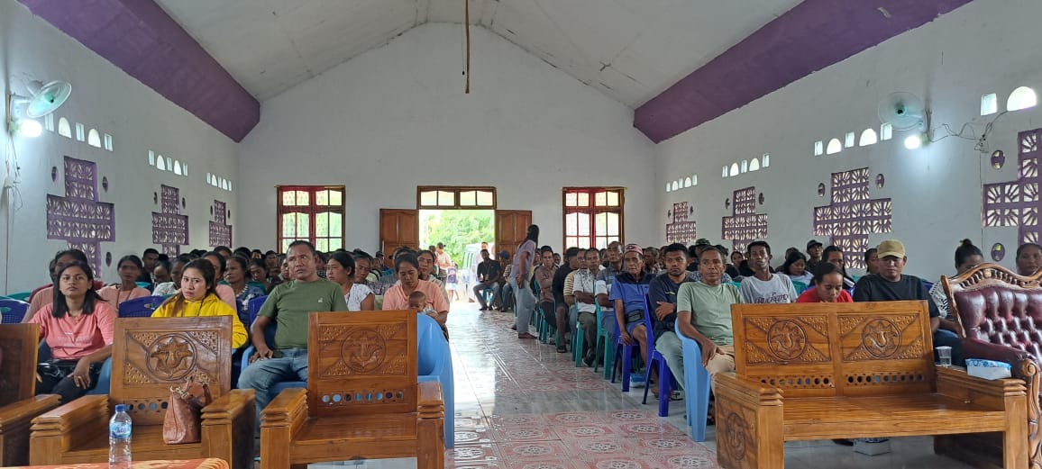Ket foto. Kegiatan Melki Laka Lena Bersama BKKBN NTT Di Sumba Timur