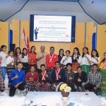 Foto bersama Mantan Bupati dua Periode Ayub Titu Eki bersama badan pengurus dan anggota IKIF Usai Seremonial pembukaan