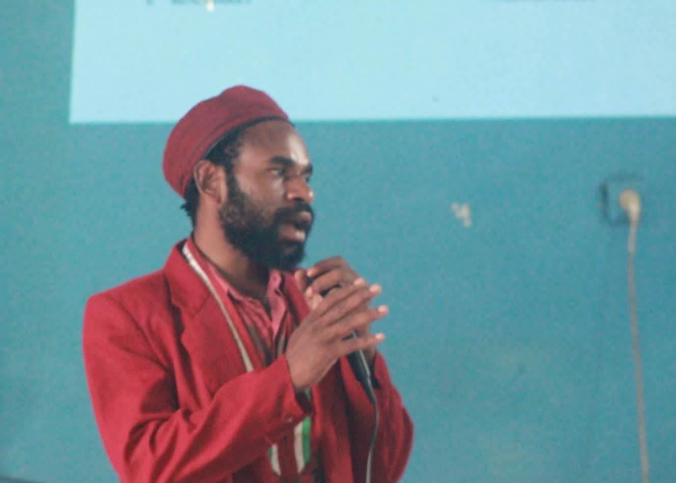 Yostan P. Hilapok, Ketua presidium PMKRI cabang Manokwari