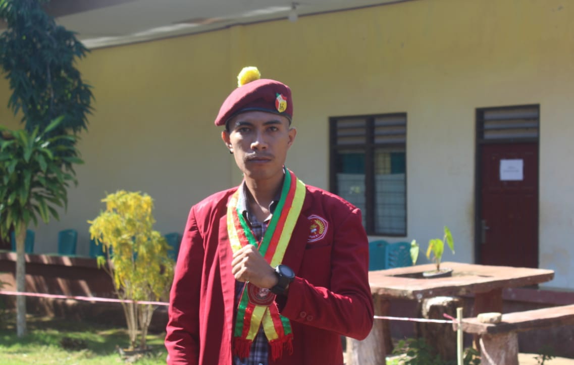 Ketua Presidium PMKRI cabang Kupang, (Buraen 14/5/2024)