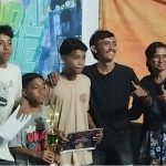 Foto bersama Sekuat Tim Macan Kupang, Usai menerima Hadiah Juara