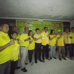 Foto bersama usai rapat konsolidasi internal partai Golkar di kecamatan kupang tengah