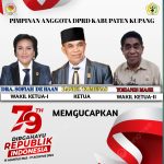 Flyer Ucapan, Pimpinan DPRD Kabupaten Kupang