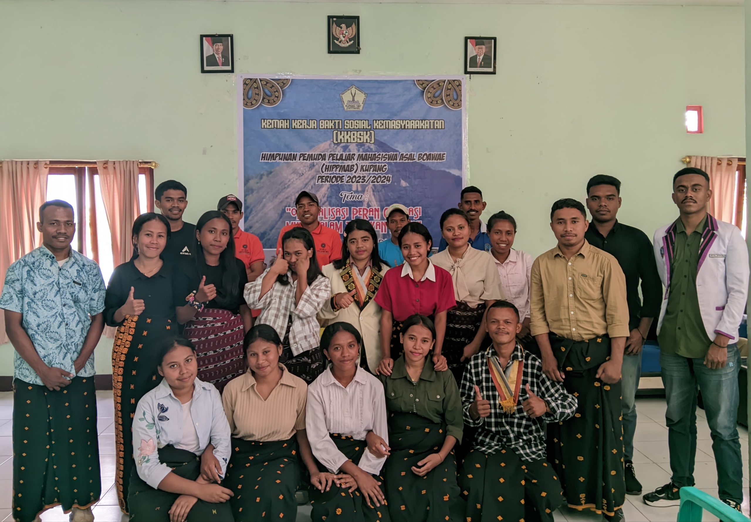 Hippmab Kupang, Lakukan KKBSK Di Nagekeo, Diakhiri Dengan Pentas Seni