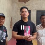 Ket Foto, Kaesang Pangarep Putra Sulung Joko Widodo saat memberi dukungan kepada paket SN-FBN di Pilkada Malaka