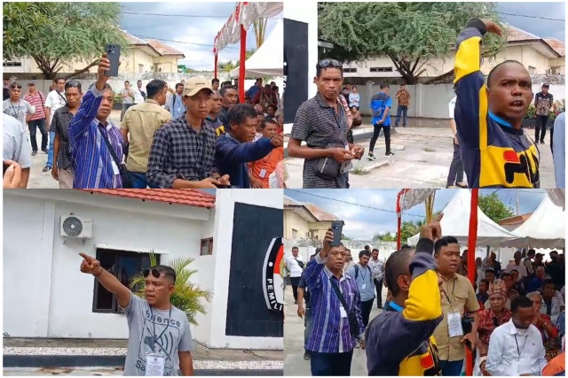 Ket Foto: Sejumlah Fakta, KPU Gunakan EO Bungkam Kebebasan Pers di Kabupaten Kupang (sumber foto Kabar Independen)