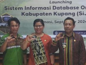 Pemkab Kupang Launching Aplikasi SIJAKA Milik Dinas PUPR Kabupaten Kupang