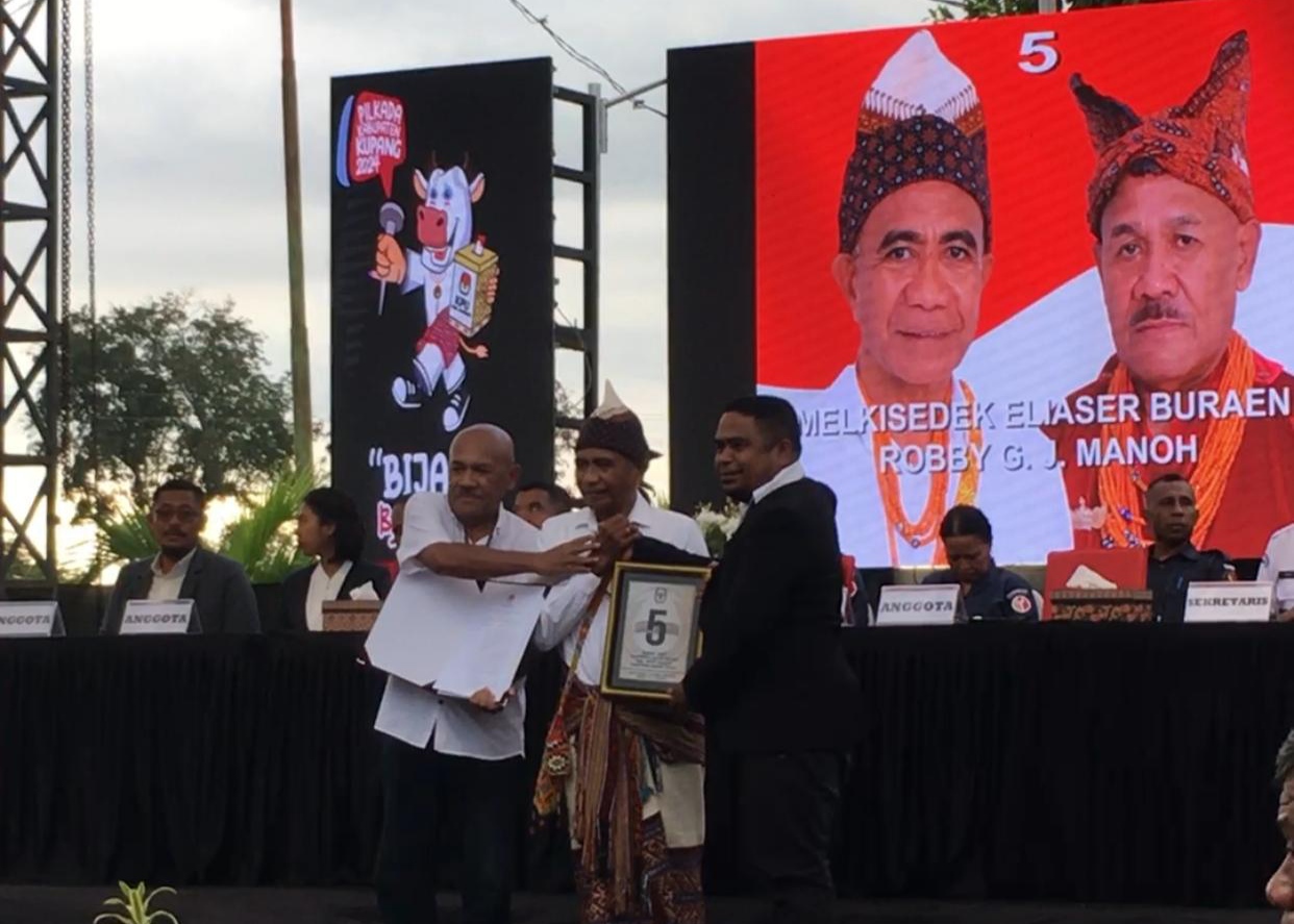 Raih Nomor Urut 5 Pasangan Melki-Robby Tekankan 5 Butir Pancasila