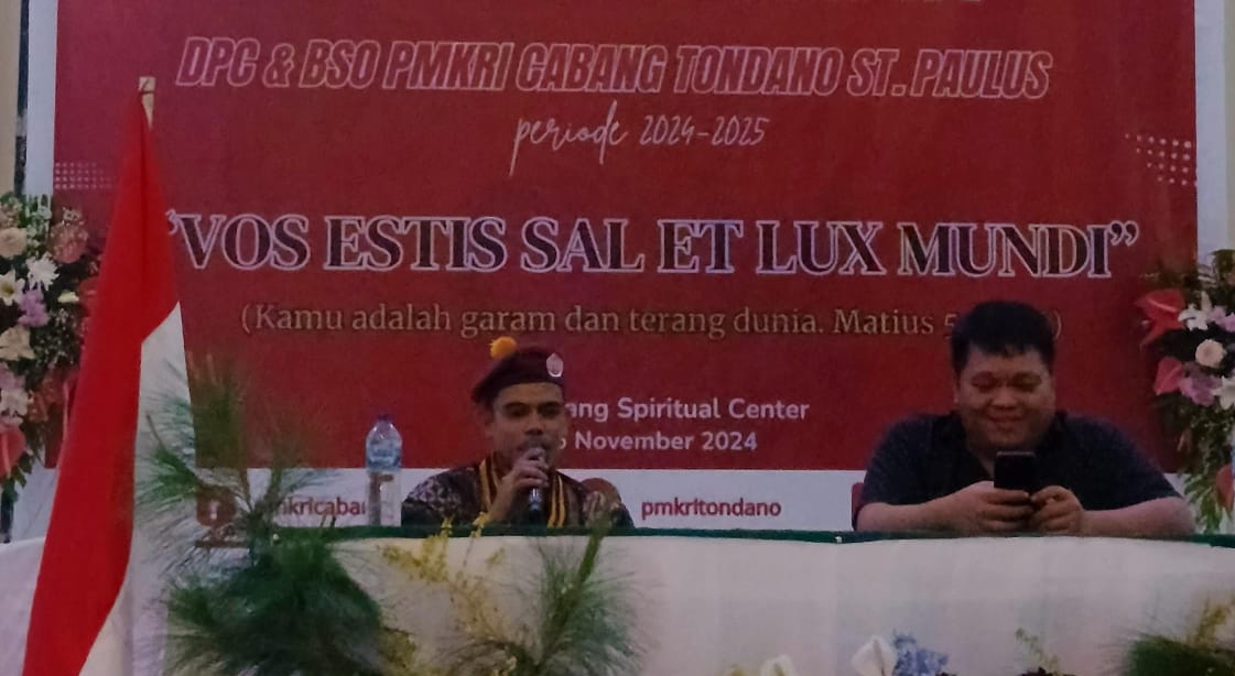 PPK PMKRI Pusat, Marianus D. Humau Memberi Pesan: kaum Muda Tondano, Harus Selektif Dalam Memilih Pemimpin