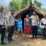 Rumah Janda Tua di Netemnanu Selatan Terbakar, Polsek Amfoang Timur Beri Bantuan