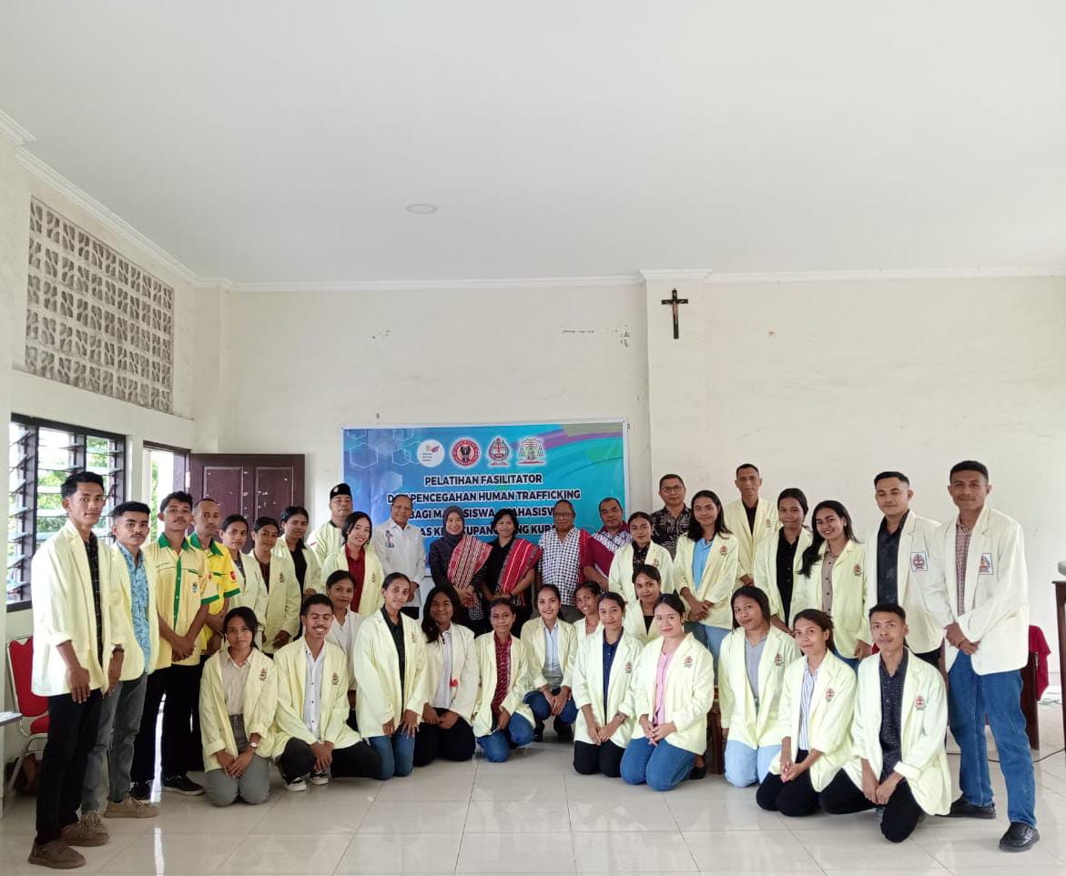 Mahasiswa Stipas Kupang Dilatih Jadi Agen Perubahan Cegah TPPO