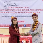 Margareta Kartika Perempuan Pertama Ketua Presidium PMKRI Cabang Ruteng St. Agustinus resmi dilantik oleh Pengurus Pusat PMKRI