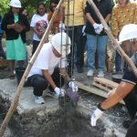 BUPATI KUPANG LAUNCHING PEMBANGUNAN 100 RUMAH LAYAK HUNI DI KUPANG TIMUR