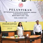 WABUP KUPANG RESMI DILANTIK SEBAGAI KETUA DEKRANASDA KABUPATEN KUPANG