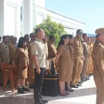 PIMPIN APEL PERDANA, BUPATI KUPANG YOSEF LEDE AJAK ASN SINERGI MEMBANGUN MASYARAKAT