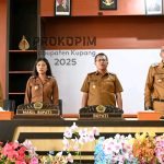 BUPATI KUPANG BUKA RAKOR CAMAT DAN KEPALA DESA SE- KABUPATEN KUPANG