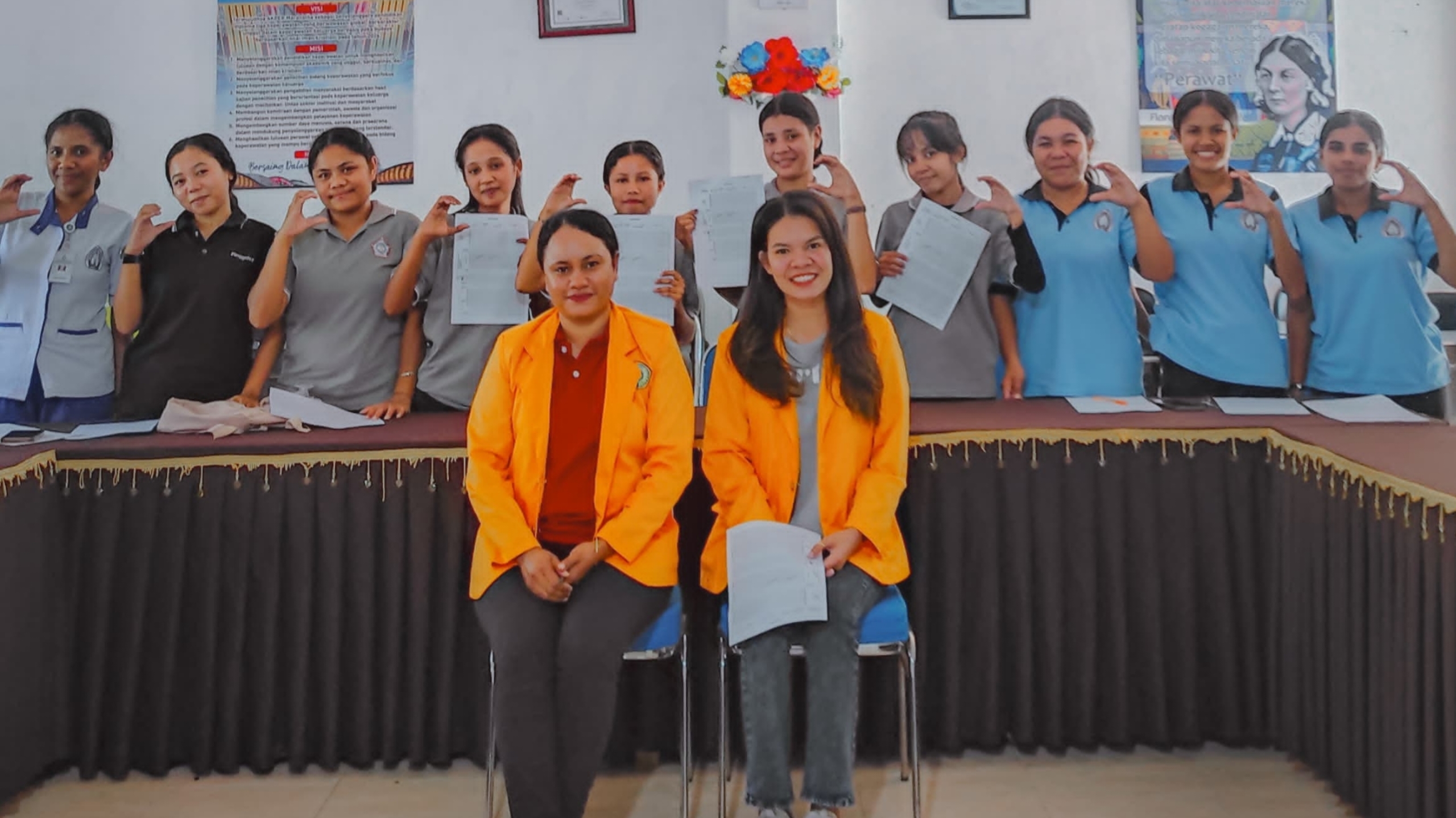 20250612_211619 2 Calon Magister FKM Undana, Lakukan Penyuluhan Kesehatan Masyarakat di STIKES Maranatha Kupang