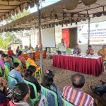 Dinas Nakertrans TTS Gelar Sosialisasi Pencegahan PMI Non Prosedural di Desa Nifukani dan Pusu