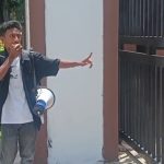 Aksi Demo Tunggal Vicky Lamury di Polda NTT, Akhirnya Laporan di Terima