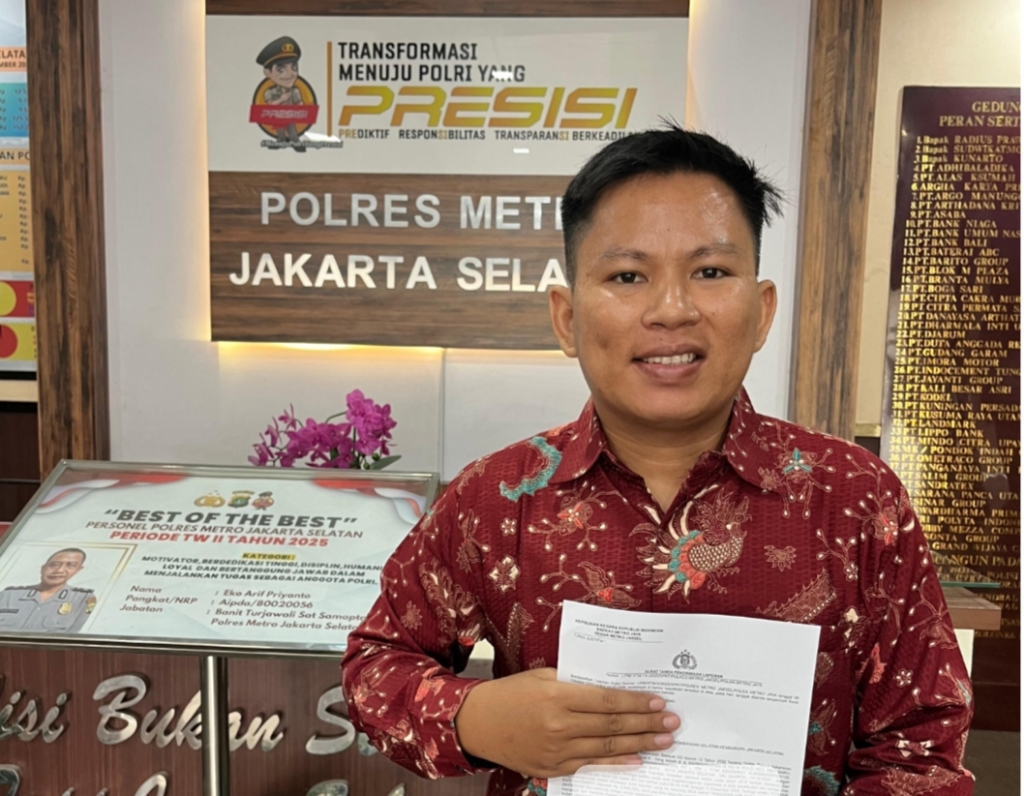 Kuasa hukum YNS, Restoran Sirait,SH.,MH Resmi Laporkan YM ke Polres Jakarta Selatan, Kasus Dugaan Kekerasan Seksual