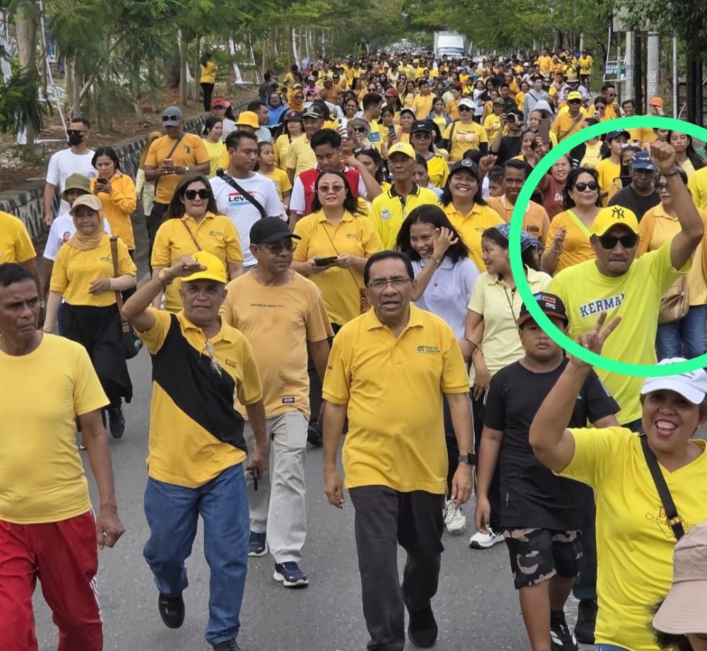 Terduga Pelaku Kekerasan Seksual Ikut Kegiatan Partai Golkar Sambil Memakai Baju Bertuliskan Kermana, Ini Tanggapan Aktivis