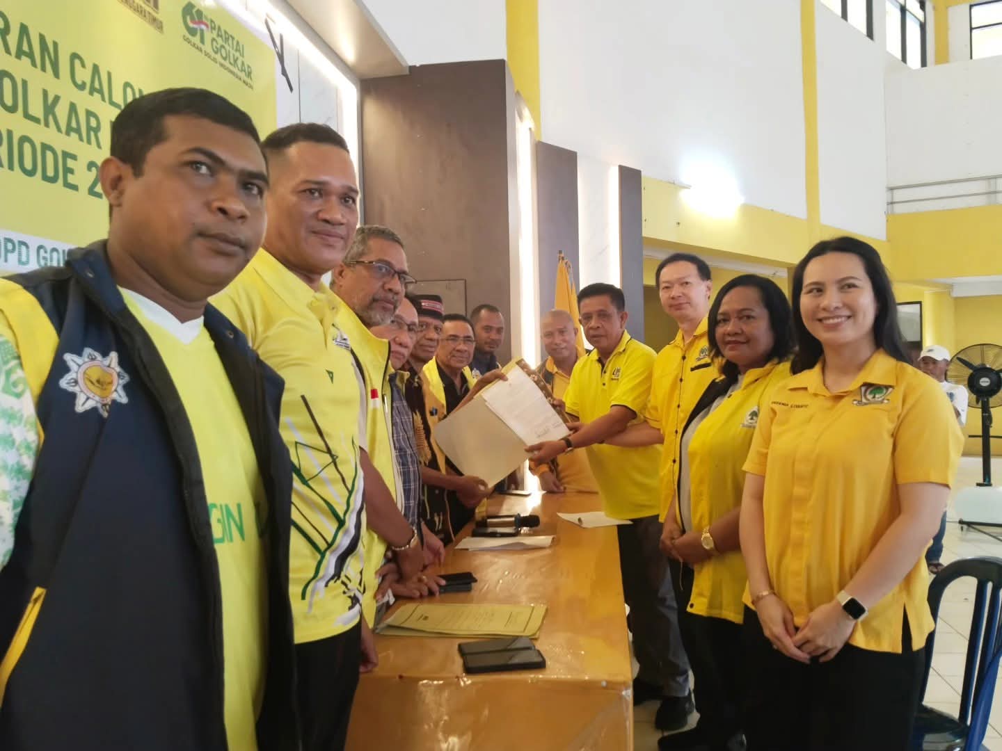 Bendahara DPD I Partai Golkar NTT, Calonkan Diri Maju Ketua