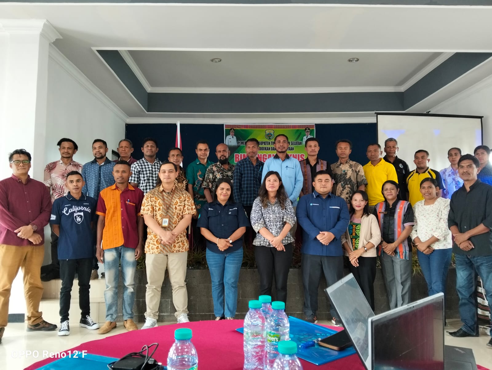 Ket. Foto kegiatan BIMTEK