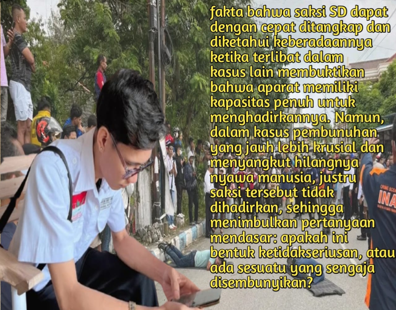 Andy Sanjaya Koordinator BEM Nus NTT