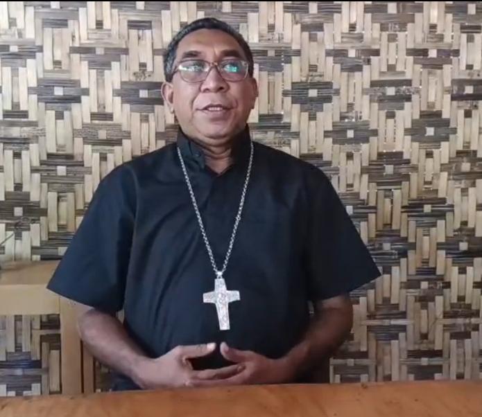 Ket Foto. Mgr. Yohanes Hans Monteiro, PR Uskup Larantuka (istimewa)