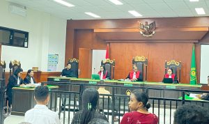 Ket foto. Ruang sidang PN Soe