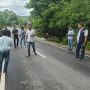 Ket Foto. Tim Pansus LKPJ Bupati Kupang berada di Lokasi Uji Petik
