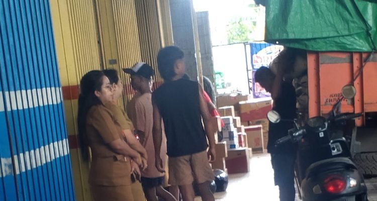 Dok. Petugas Disnakertrans NTT mendatangi perusahaan