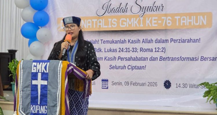 Ket Foto. Ketua GMKI Kupang