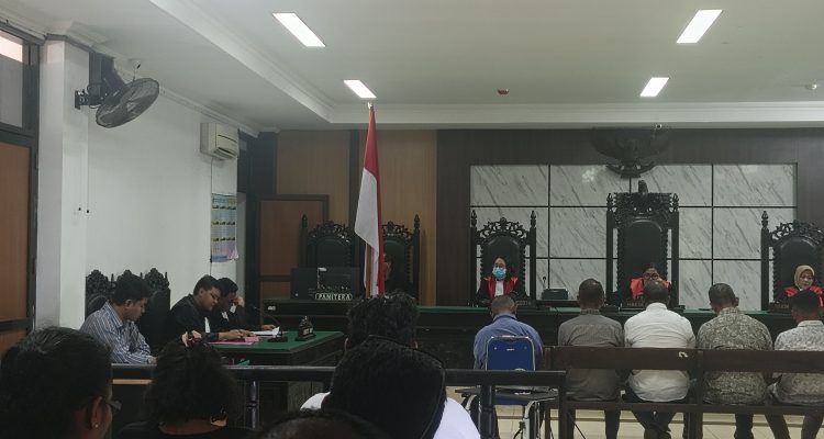 Ruang sidang Tipikor Kupang