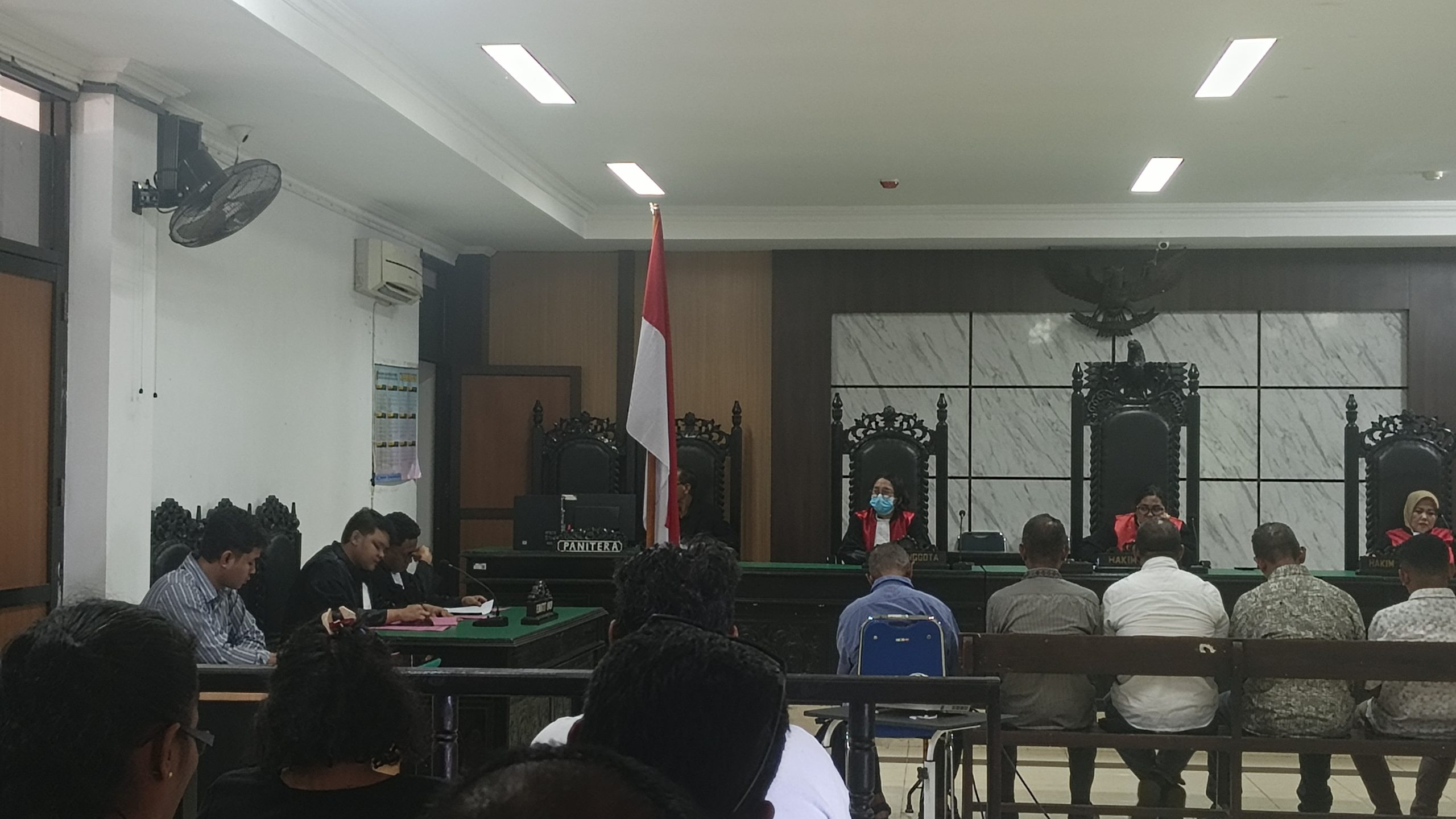 Ruang sidang Tipikor Kupang