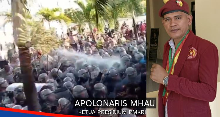 PMKRI Kupang Tuding Polisi Represif Saat Aksi, Desak Kapolda Bertanggung Jawab
