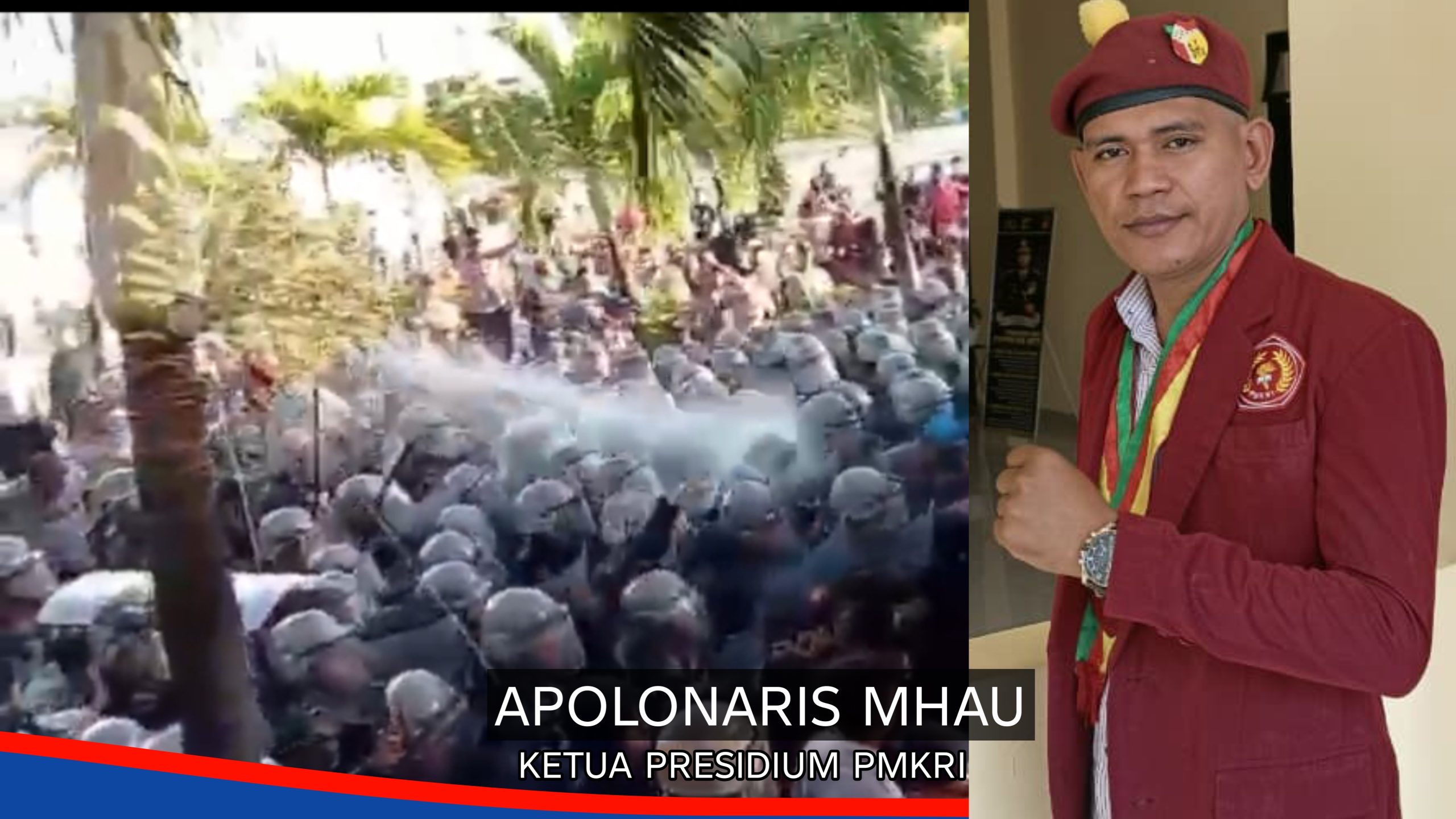 PMKRI Kupang Tuding Polisi Represif Saat Aksi, Desak Kapolda Bertanggung Jawab