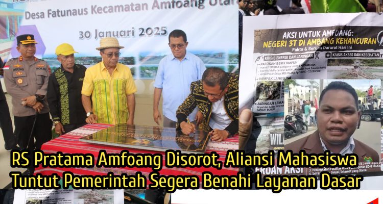 RS Pratama Amfoang Disorot, Aliansi