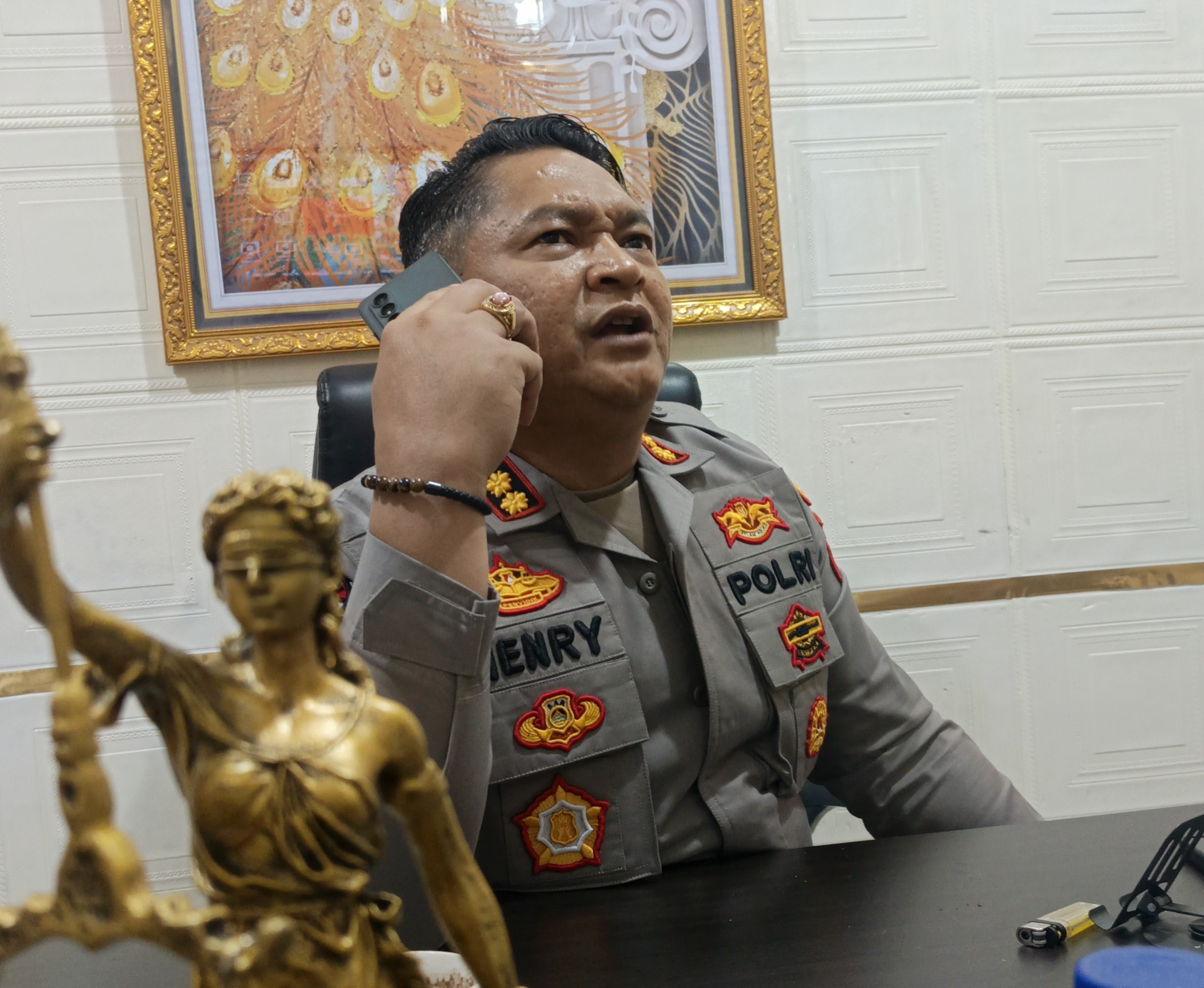 IMG_20260518_151428_330 Kombes Pol Henry Novika Chandra, pada Senin (18/5/2026)