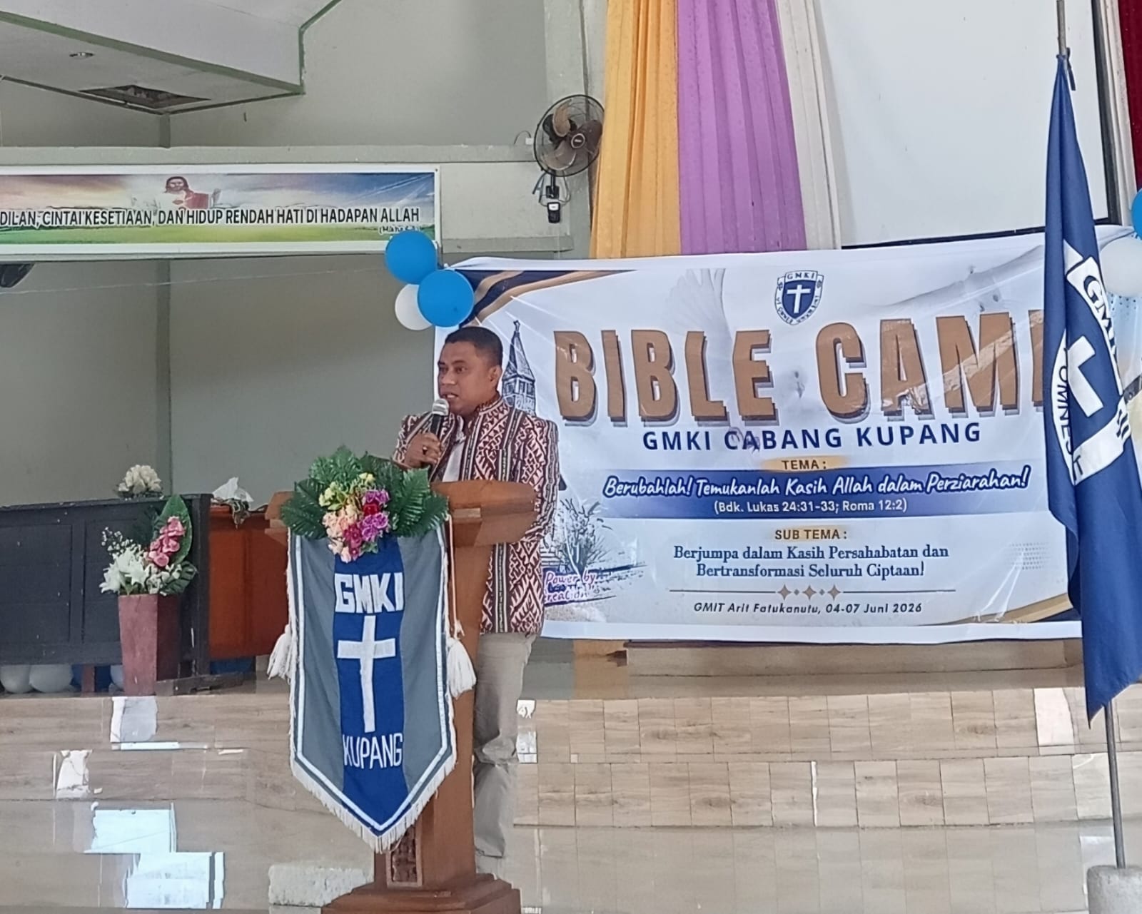 Ary Buraen: Bible Camp GMKI Harus Lahirkan Kader Berintegritas dan Berempati