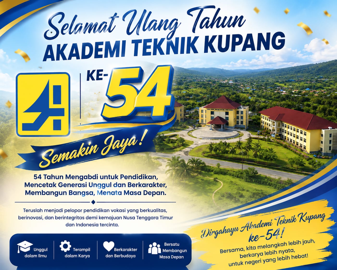 ATK Rayakan HUT ke-54, Tegaskan Komitmen Pengabdian untuk Nusantara Kupang, 10 Juni 2026