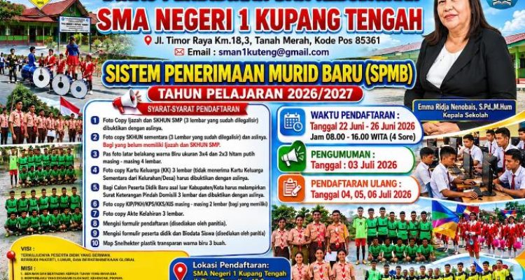 IMG-20260615-WA0012 SMA Negeri 1 Kupang Tengah Buka Penerimaan Murid Baru Tahun Ajaran 2026/2027