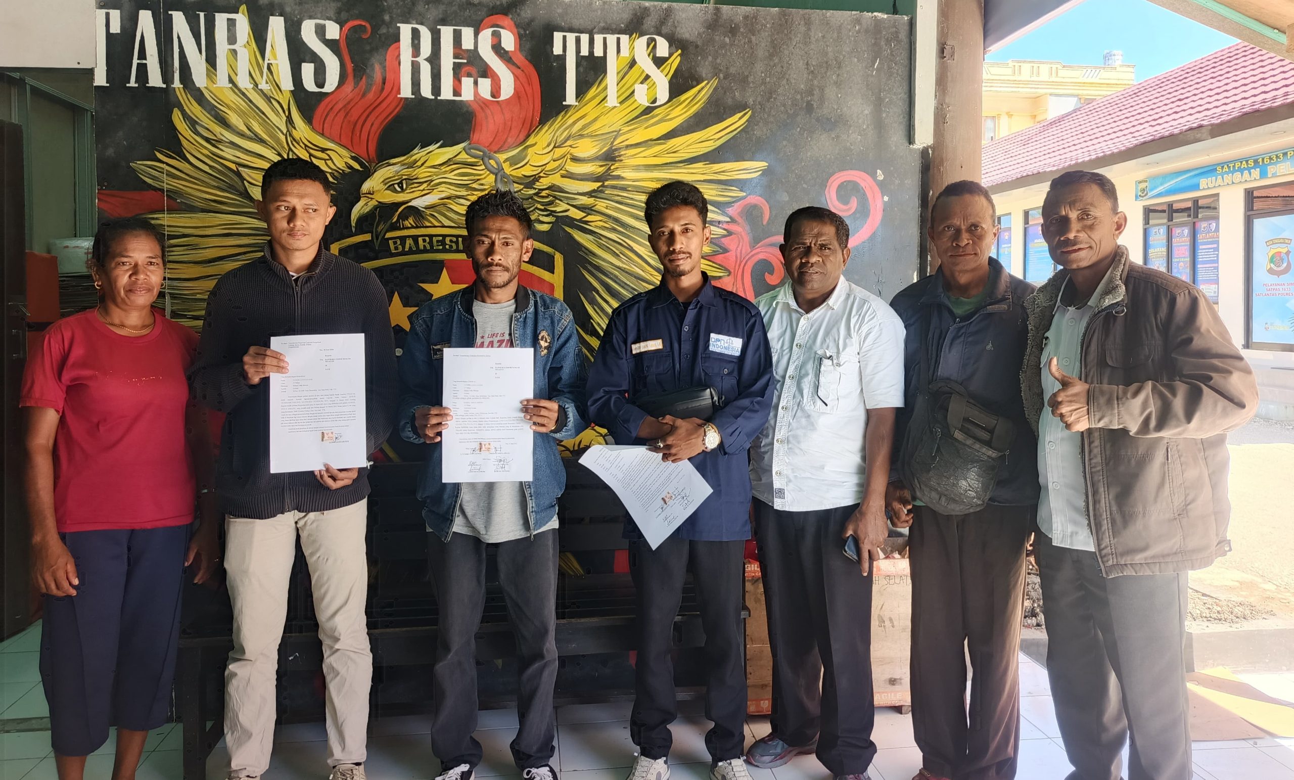 Dok. Penyelesaian kasus dugaan kekerasan melalui mekanisme RJ di Polres TTS