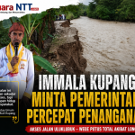 Mahasiswa Malaka Desak Bupati Bertindak Cepat, Akses Jalan Uluklubuk–Weoe Putus Total Akibat Longsor