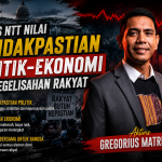 Aktivis NTT Nilai Ketidakpastian Politik-Ekonomi Picu Kegelisahan Rakyat