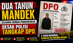 Dua Tahun Mandek, Keluarga Korban Pengeroyokan Desak Polisi Tangkap DPO