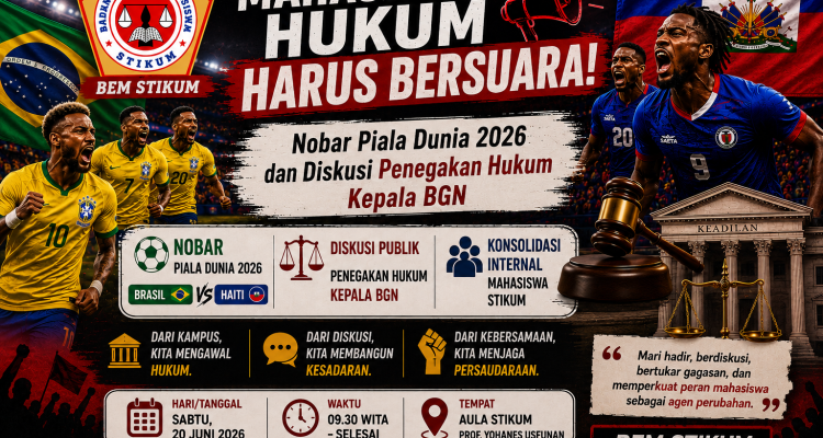 Flayer Nobar dan Diskusi Publik BEM STIKUM Flayer Nobar dan Diskusi Publik BEM STIKUM