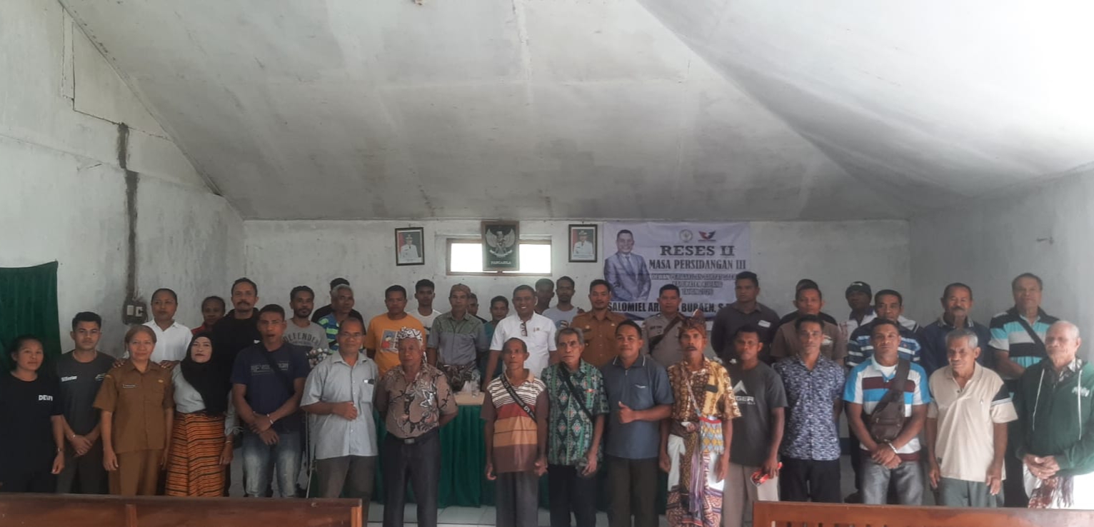 Reses di Sonraen, Warga Tagih Janji Bupati Soal Sumur Bor dan Dana Rehab Kantor Lurah